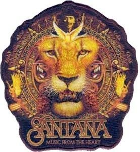 Carlos Santana Latin Rock Guitarist Lion Sew Iron on Embroidered Patch