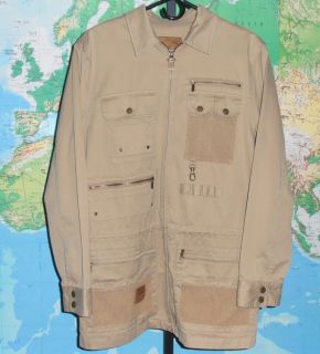 Ralph Lauren Safari Jacket Med Gentlemans Bush Jacket Khaki Pristine