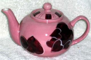 Laurie Gates Teapot Tea Pot Gatesware Hand Painted Stoneware Ceramic