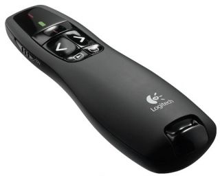  Logitech Wireless USB PPT Remote Laser Presentation Pointer Pen R400