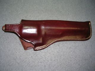 Very Nice Older Triple K Brand 196 2 6 1 2 Leather Revolver Holster