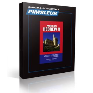 Learn to Speak Hebrew FAST with Pimsleur Comprehensive Hebrew Level 2