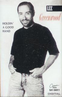 Lee Greenwood Holding A Good Hand New Cassette 077779415342