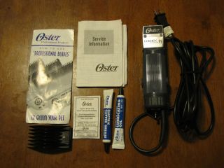 Oster A5 2 Speed Dog Grooming Clippers Blue
