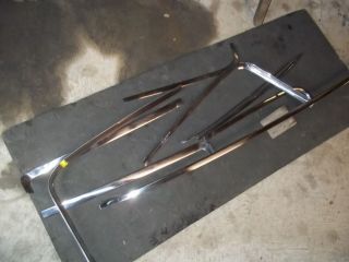 1967 Chevelle SS GTO Windshield Mouldings Rear and Front Orig