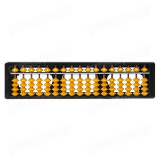 Abacus Soroban for Training Math School Learning Aid 17 Digits Abacus