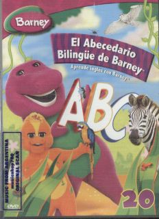 Bilingue in Spanish SEALED New Learn English with Barney