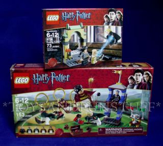 NEW Harry Potter QUIDDITCH MATCH FREEING DOBBY Lego 4736 4737 SEALED