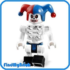 C619 Lego Ninjago Krazi Skeleton Minifigure 2260 New
