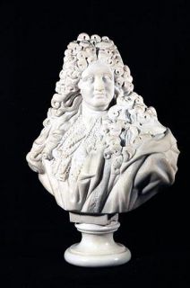 Bust of Mansart After Jean Louis Lemoyne Early 19th Century