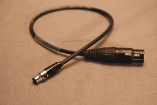 LECTROSONICS INPUT CABLE TO ALL TRANSMITTERS TA5F / XLR3 MIC. OR LINE