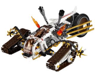 LEGO NINJAGO ULTRA SONIC RAIDER 9449 VEHICLE ONLY no minifigs tank set