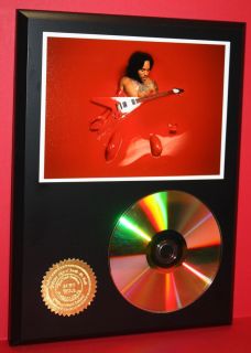 Lenny Kravitz 24KT Gold CD Disc Collectible RARE Award Quality Plaque