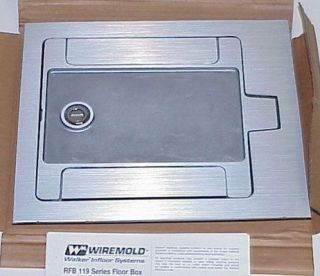 Wiremold Legrand RFB119CTCAL Floor Box Cover Assembly