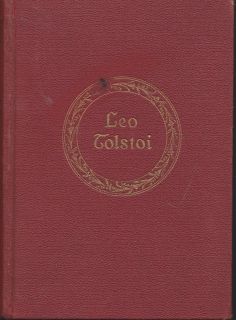 The Works of Leo Tolstoi Tolstoy Walter J Black 1928 Tales Novels