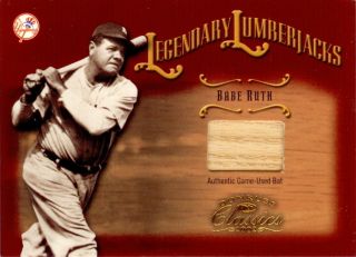 Babe Ruth Legendary Lumberjacks Game Use Bat 27 50 Bonus