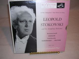 Leopold Stokowski and His Symphony Orchestra Red Seal Records Era 182