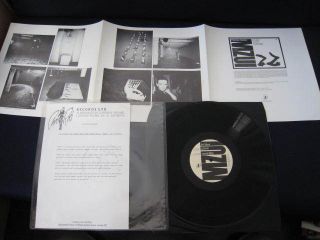 Gilbert Lewis Russell Mills Mzui Vinyl LP Wire w Promo