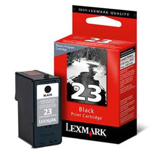 Genuine Lexmark 23 18C1523 Black Printer Ink Cartridge for X4550 Z1420