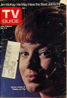 1973 May T V Guide Magazine Deirdre Lenihan Nov 3 9