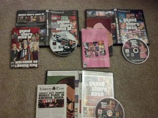 Theft Auto 3 Vice City & Liberty City Stories GTA Playstation 2 PS2