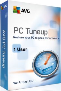 Avg PC Tune Up 1 User Genuine License Key