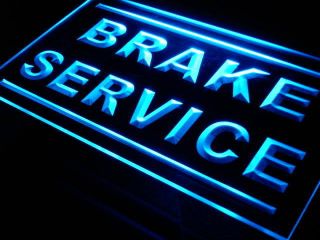 J274 B Brake Service Car Repair Shop Neon Light Sign