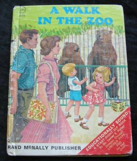 Walk in The Zoo Lester Fisher Vintage Elf Book