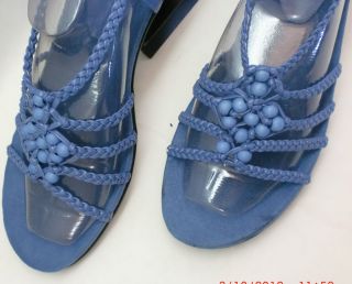 Lifestride Blue Sandals 8 5