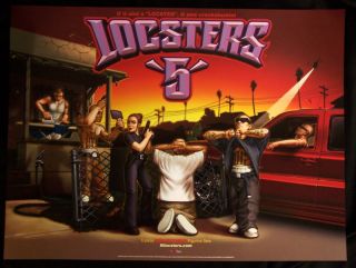Lil Locsters Poster  Locsters 5 Size 18x24 New