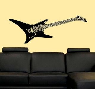 guitar vinyl decal
 on Decals Stickers Static Cling Guitar Ray Gun Girl NEW FREE SHIPPING!