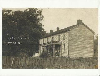 Old Photo St Clair House Ligonier PA