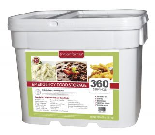 Lindon Farms 360 Serving Breakfast Lunch Dinner Emergency Freeze Dried