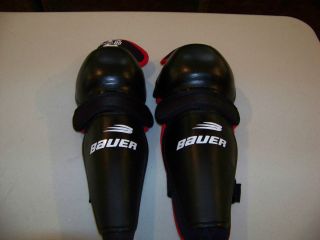 Bauer Lindros Adult Senior SR Hockey Shin Pads Approx 15 New
