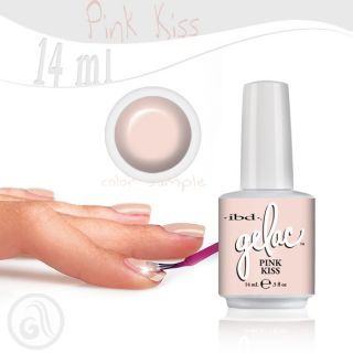 ibd Pink Kiss Gelac UV Gel Nail Polish Hard to Find Rare♥