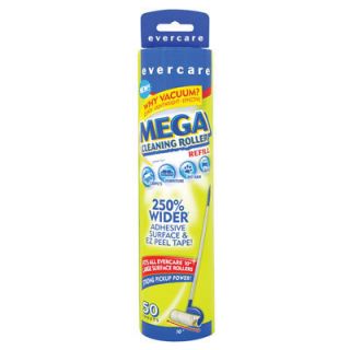 Mega Large Surface Adhesive Lint Thread Pet Hair Roller Refill 1 each