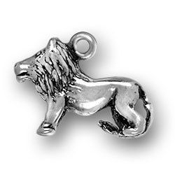 Sterling Silver Leo Lion Charm 451