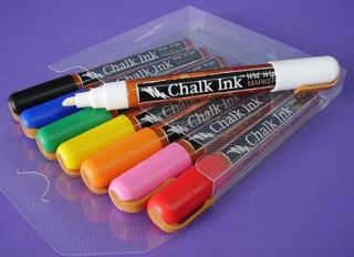 Chalk Ink Liquid Chalk Markers Classic Set of Eight Colors 8 6WWCLC