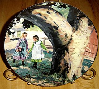Little House on The Prairie The Sweetheart Tree Plate