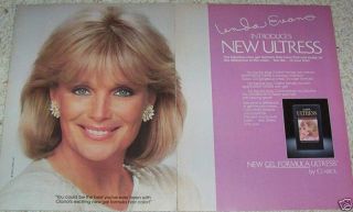 1985 Ad Clairol Ultress Haircolor Hair Linda Evans