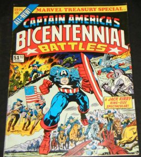 Captain America Bicentennial Battles Marvel Treasury Special Jack