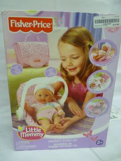 Fisher Price Little Mommy Newborn Travel Set 2 Girl