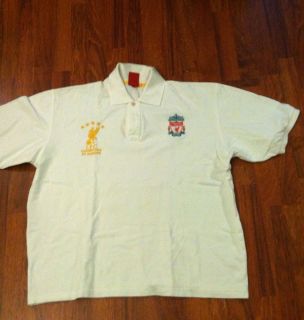 Mens Liverpool Football Club Polo Shirt Mens Size XL L F C Champions