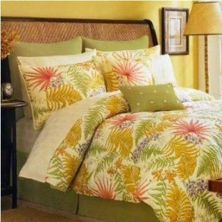Liz Claiborne Bon Aire Yellow Tropical Twin Lightweight Comforter