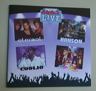 Move Over Generation Next Live CD Single 4 Track Pepsi CD Etern