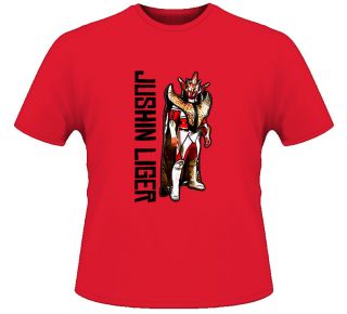 Jushin Liger Japan Thunder Wrestling Wrestler T Shirt