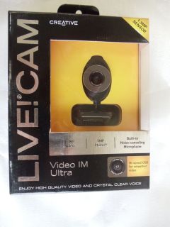Creative Labs VF0415 Live Cam Video Im Ultra 1 3MP Webcam 174239