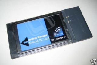 Linksys PCMCIA Instant Wireless Network PC Card WPC11