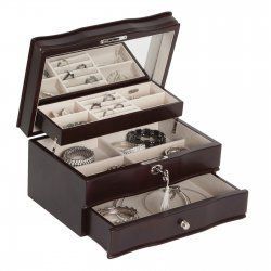 Davina Locking Jewelry Box by Mele Co 00332S12