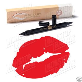 Henna Lips – Henna Pen Lip Care Strawberry Red